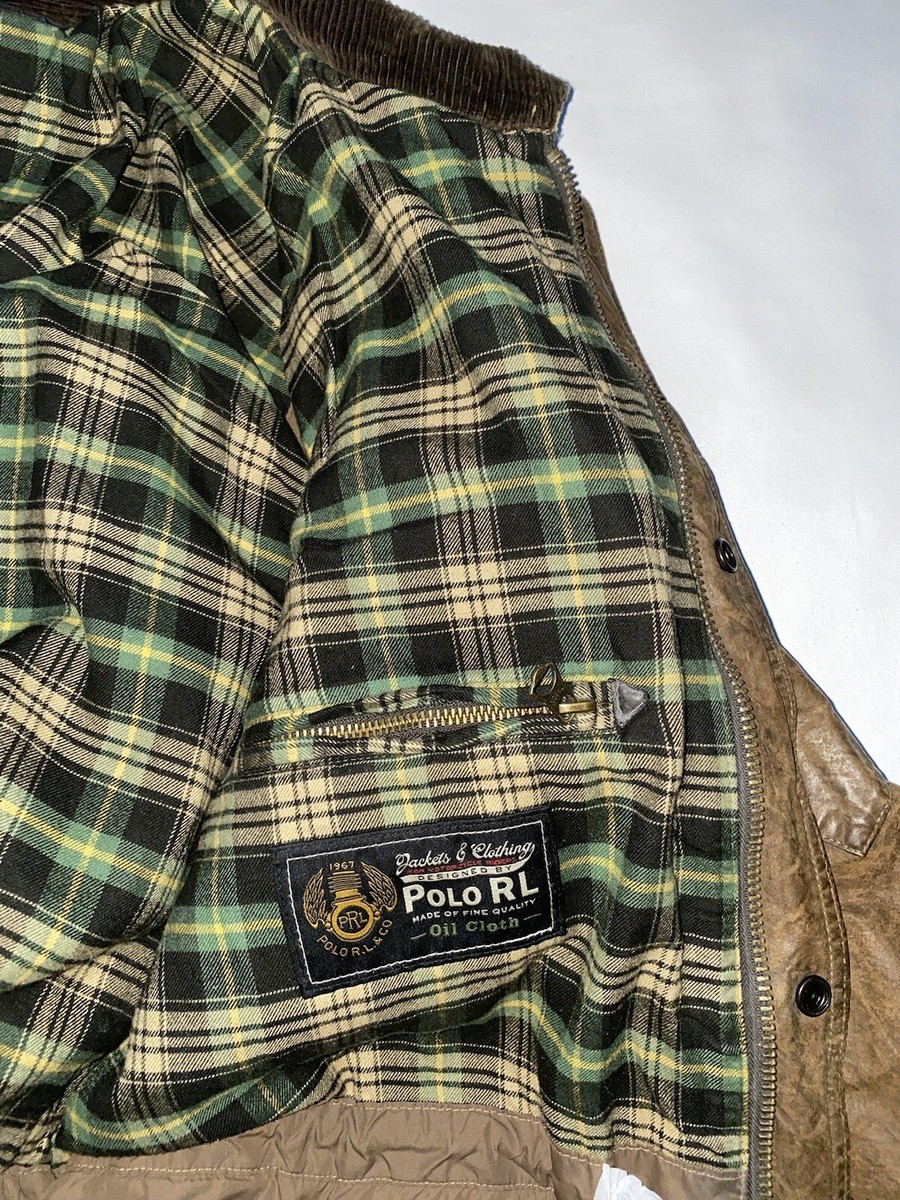 Polo Ralph Lauren Cylinder Iconic Oilcloth Waxed Cotton Polo Ralph Lauren Cylinder Iconic Oilcloth Waxed Cotton