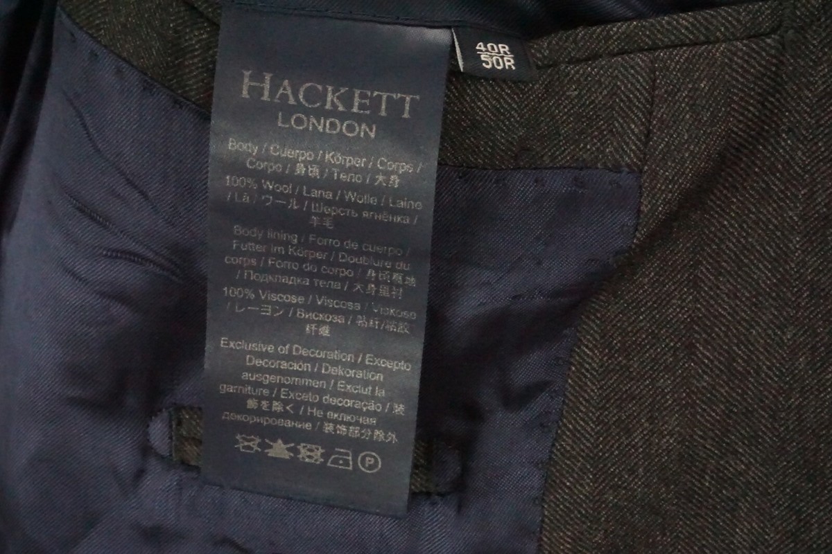 【新品】HACKETT LONDON 綿麻 ジャケット 40R 10305k09-1.jpg