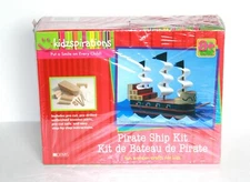 WONDERFUL NEW IN BOX/SEALED KIDZPIRATIONS PIRATE SHIP KIT