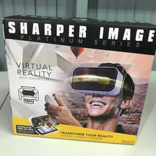 Sharper Image Smartphone Virtual Reality Glasses Goggles NO CONTROLLER