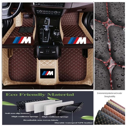 Fit for BMW All Models Car Floor Mats Waterproof Carpets All-weather Front&Rear - Picture 7 of 31
