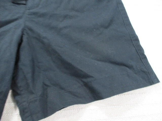 Pantalones Cortos Riders Informales Para Mujer 18WM Negro Chino Corbata Cremallera Frente Plano Algodón Nuevos Foto 3 de 4