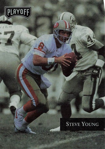 1992 Playoff Steve Young #2 card