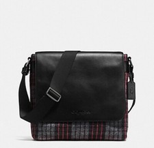 NWT COACH SULLIVAN SMALL MESSENGER IN PRINTED WOOL F71947 275