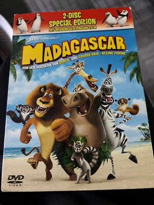 Madagascar [DVD] 2 Disc Special Edition ERSTAUFLAGE im Schuber Kinderfilm NEU