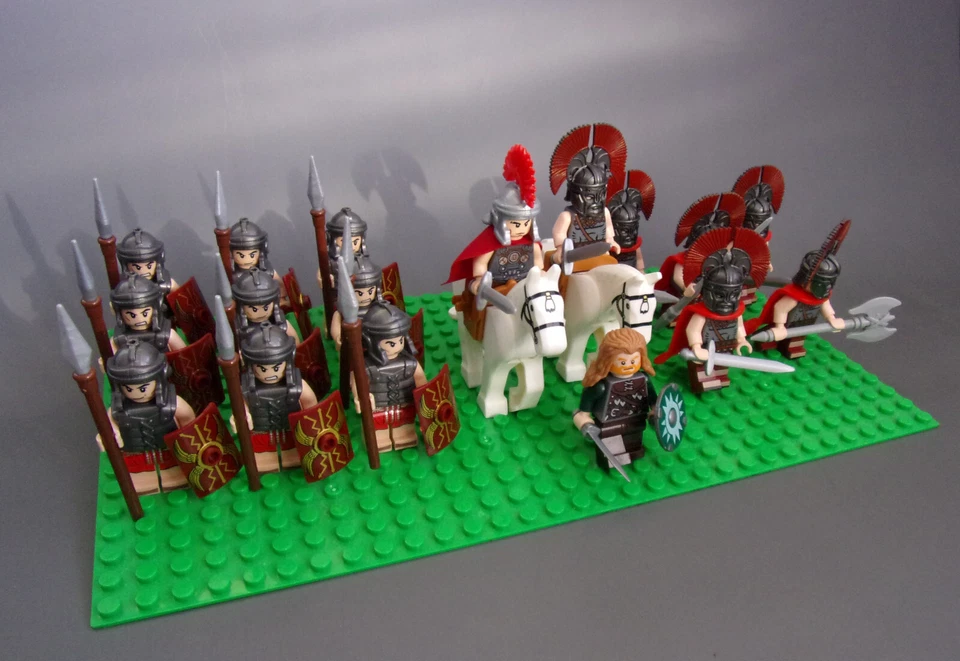 Roman legion with guide 19 figures R106 - Image 3 of 3