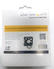 StarTech FAN8025PWM Computer Case Fan with PWM Connector 80x25mm