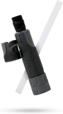 Frontier Pro Tactical Water Filter Survival Straw Aquamira 50 Gallon