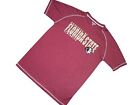 New Nwt Mens Ncaa Florida State Seminoles Red Short Sleeve Polyester Tee T Shirt