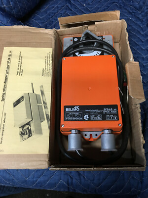 NEW - Belimo SF24-S US Actuator with Spring Return, 24VAC/DC, 50/60Hz
