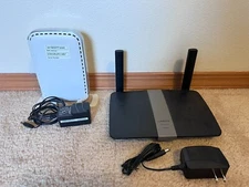 Linksys EA6350 AC1200 Dual Band Wireless Router + Netgear Modem CMD31T DOCSIS3.0