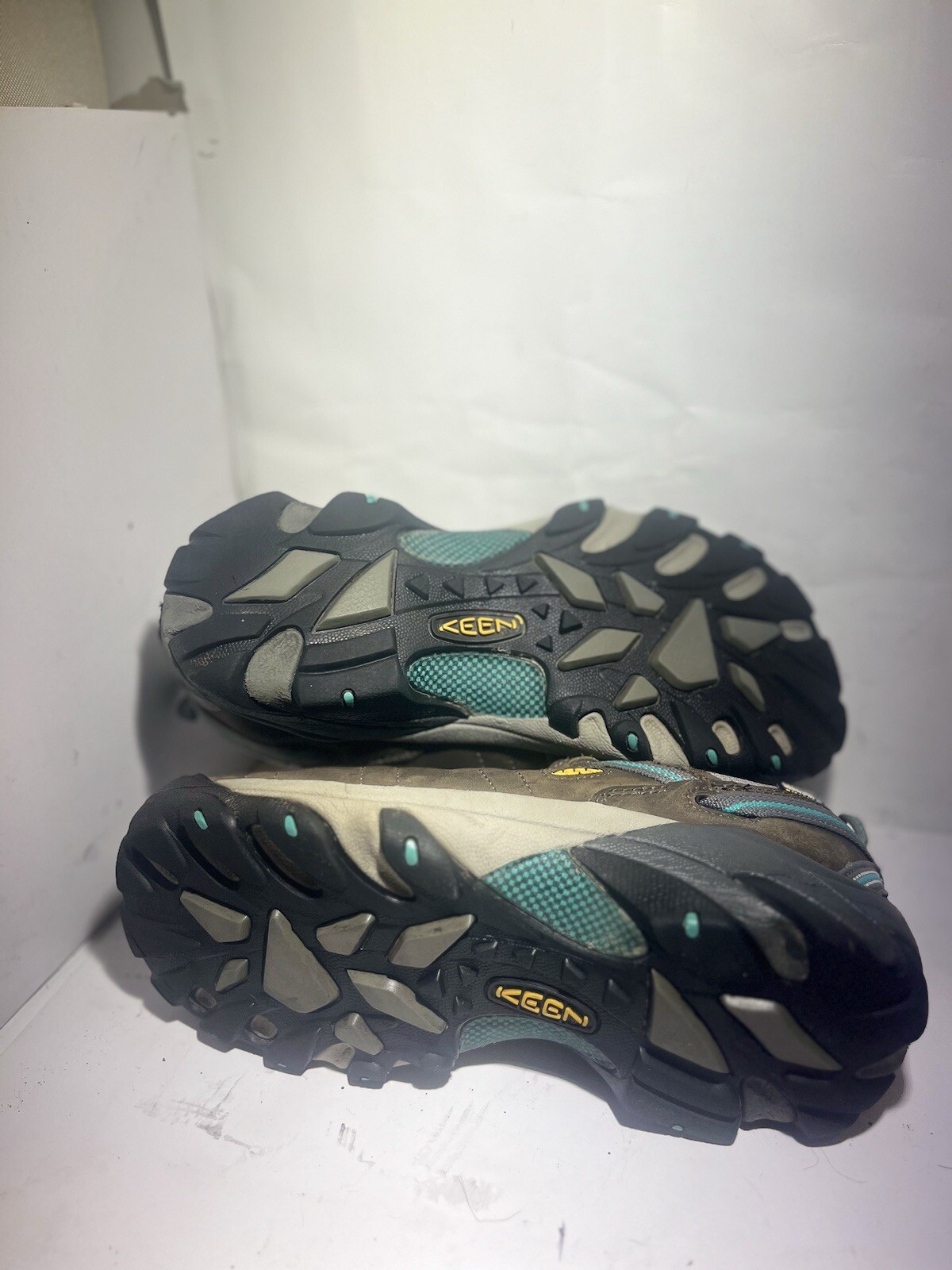 KEEN Sneakers Impermeabili Asciughe Donna 9 Grigie Aqua Hiking Trail Eccellenti