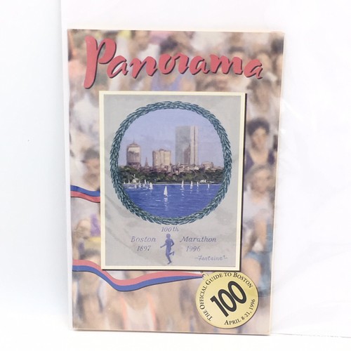 Panorama The Official Guide To Boston 1996 100th Boston Marathon - Picture 2 of 3