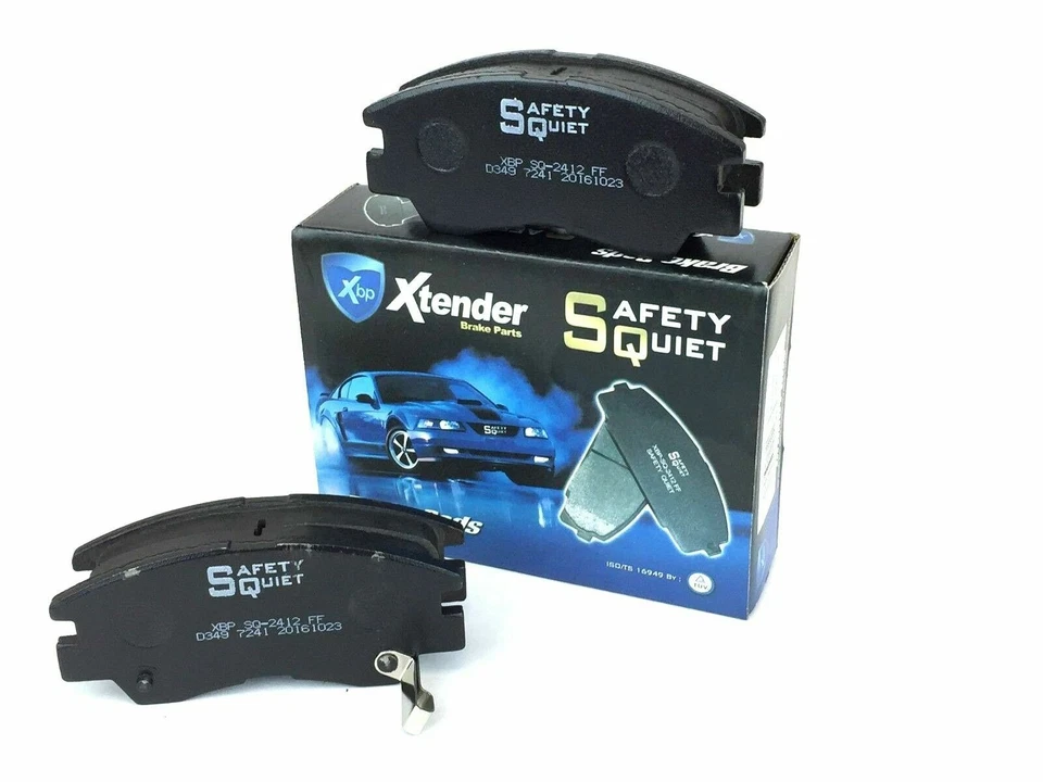 Pastillas de freno delanteras para Dodge RAM 50 Raider Mitsubishi Montero Van D349 2 cajas Foto 2 de 3