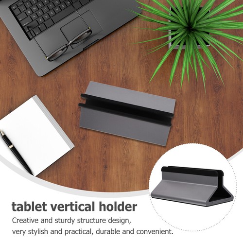 Vertical Laptop Rack Desk Laptop Bracket Tablet Vertical Rack Tablet Desk Stand - Afbeelding 8 van 12