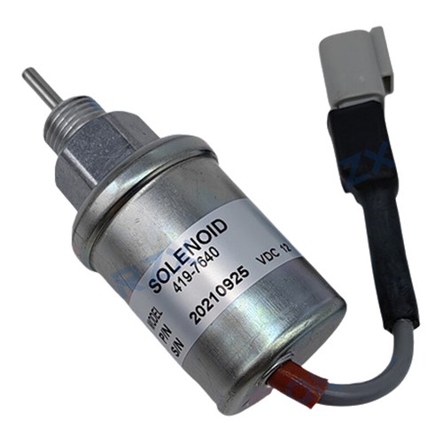 Solenoide de cierre 419-7640 para excavadora Caterpillar CAT 303CR 304CR 304SR 3011C