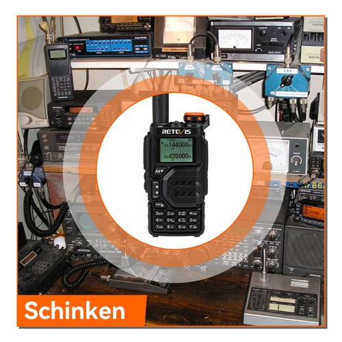 2XRetevis RA79 Ham Walkie Talkie AM Wielopasmowy odbiornik radiowy do radia amatorskiego - Zdjęcie 14 z 19