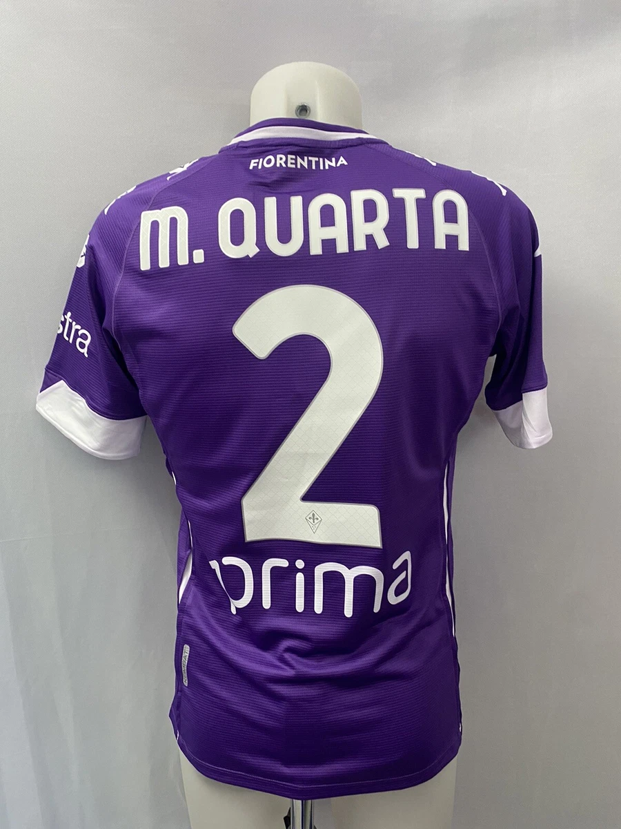 Maglia Ufficiale Fiorentina 2023-2024 Kappa – Sottil Numero 7 – Bambino - Foto 4