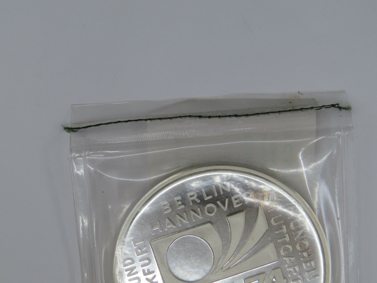 ワールドカップ 1974 コイン　シルバー Medal - FIFA World Cup 1974 - Federal Republic of Germany