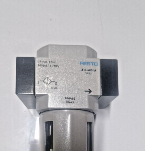 FESTO 1/4" Luftfiltereinheit Nr. 186461 Auto Drain - Bild 2 von 3