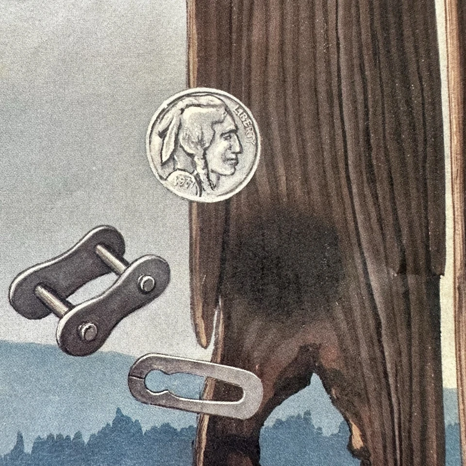 Póster vintage de motocicleta india decoración artística EasyRiders #209 noviembre 1990 pliegue central Foto 4 de 4