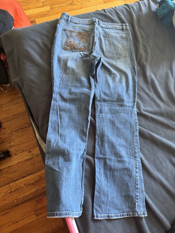 Michael Kors Jeans Women Size 12 Blue Denim