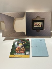 Metal Slug 1st Mission (Neo Geo Pocket Color, 1999) CIB Registration SNK US NGPC