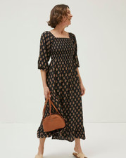 Fatface Adele Black Dress Dress SIze 16 BNWT