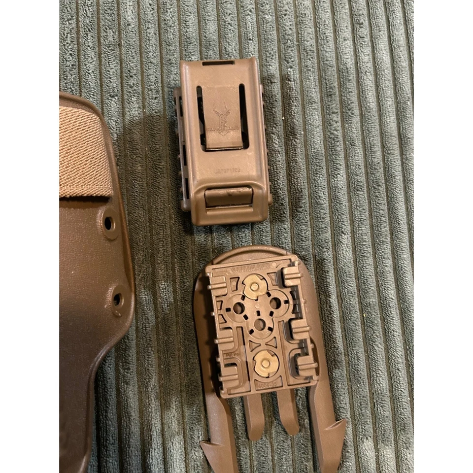 Kit de funda de cinturón Safariland M18 Sig Sauer P320 9 mm marrón coyote Foto 3 de 4