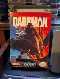 Darkman Nintendo NES Completo en Caja con Inserciones de P&oacute;ster Manual Casi Nuevo Funciona Excelente