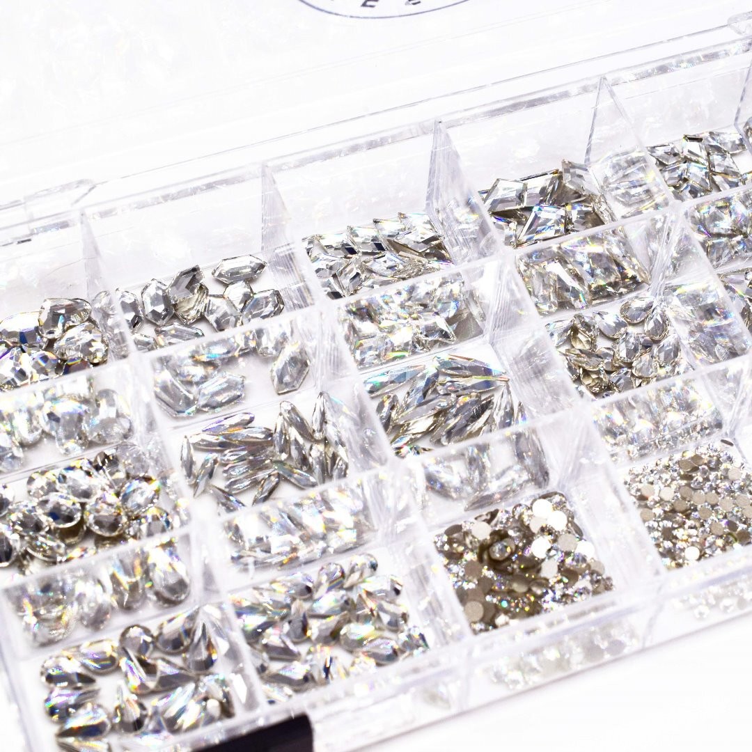 Serinity Flatback Crystals Non Hotfix Mega Mix Crystal