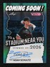 2025 Leaf Vivid Coming Soon! Teal Prismatic 4/10 Noah Schultz #CA-NS1 Auto