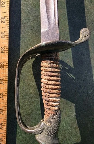 Civil War 1850 Officer Sword RARE Maker James S Smith New York No Scabbard 1863