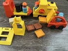 Vintage Fisher Price Little People Accessories for Lift & Load Railroad