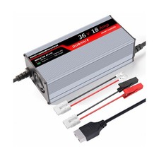 43.8V 18A 36V LiFePO4 Charger, Anderson Plug  50A Alligator Clip  Golf cart...