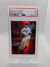 2005 Leaf Limited - Roger Clemens #1 Spotlight Bronze /99