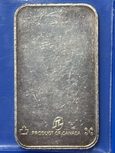 Virgo Zodiac One Troy Ounce Silver Art Bar.999 Fine - Picture 2 of 2