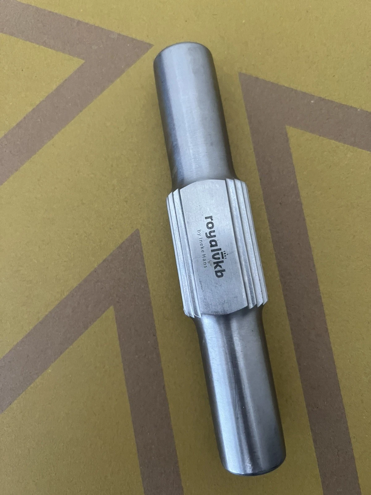 Stainless Steel Garlic Crusher Designed by Ineke Hans Royal VKB 2005 - UK seller
Opens in a new wind
