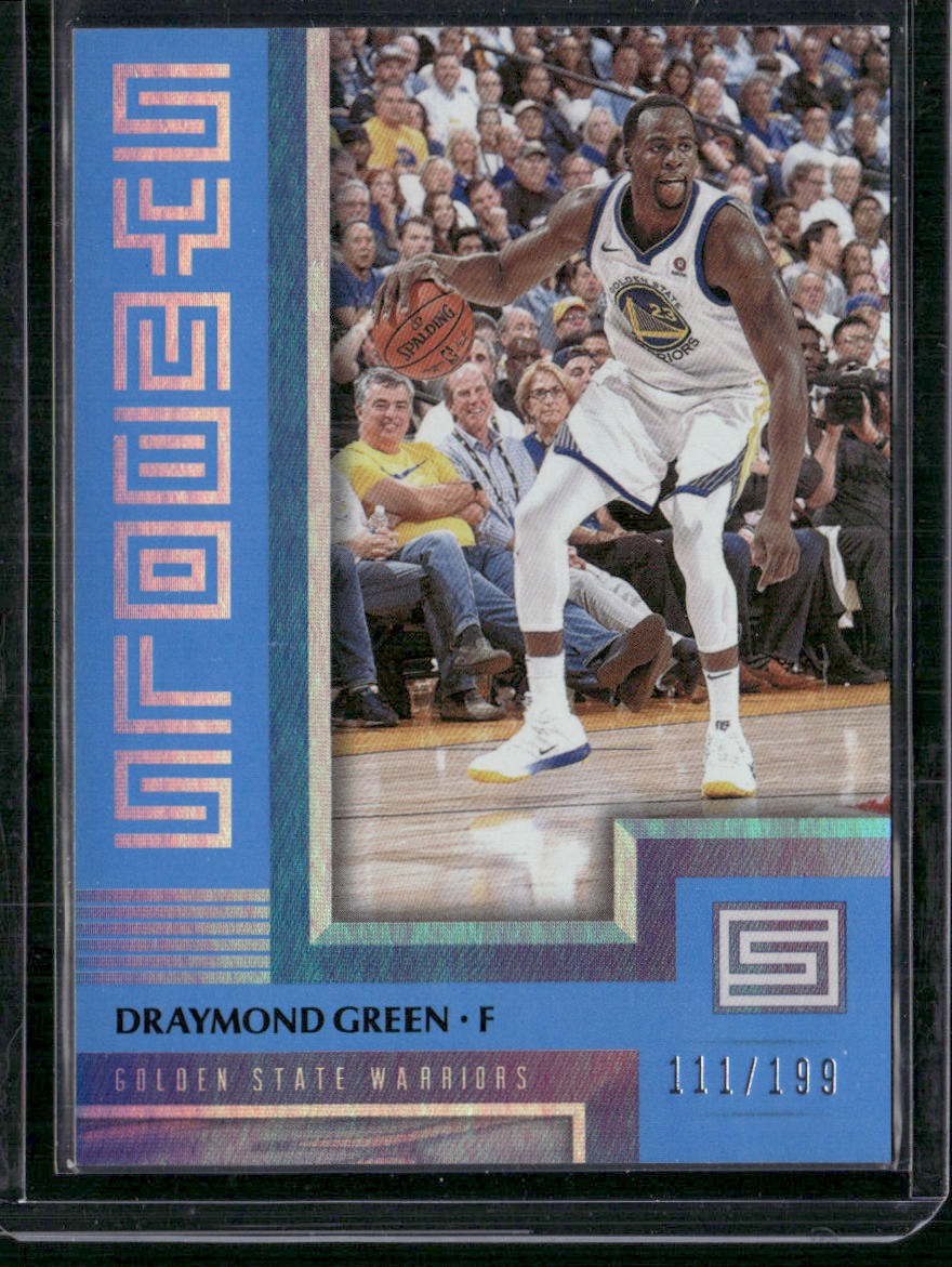 2017-18 Panini Status #4 Draymond Green Symbols Blue #/199
