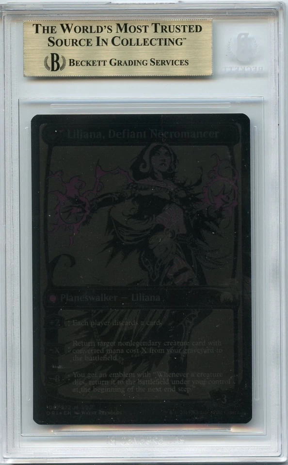 BGS 9.5 (w/ subs) SDCC 2015 Black Planeswalker set with book and box MTG Origins - Image 3 of 4
