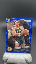 2024 Panini Prizm Black Enrique Freeman RC Blue Ice /125 Pacers #17004 MC
