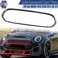For MINI F55 F56 F57 Cooper S JCW 2014–2021​ Gloss Black Front Grill Surround UK