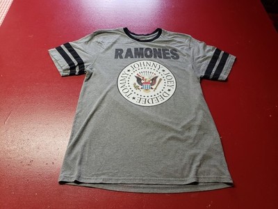 Ramones 1 2 3 4 T-Shirt 2016 Gray XL Cotton Blend Fits Like A Large