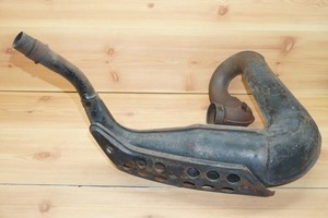 85-86 Yamaha YTZ250 YTZ TRI-Z Muffler Exhaust Head Pipe Header 38W-14610-00-00