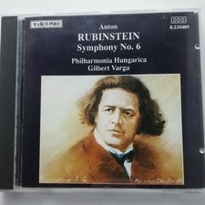 Rubinstein: Symphony No. 6 / Gilbert Varga / Marco Polo CD 8.220489