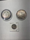 American Silver Eagle / Canadian Silver Maple / 1942 P Nickel Package