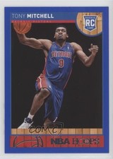 2013-14 NBA Hoops Blue Tony Mitchell #293 1p8
