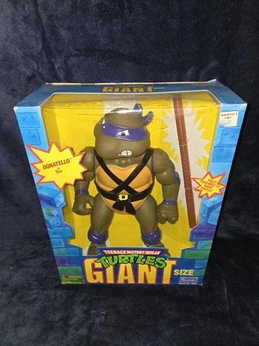 1998 PLAYMATES TEENAGE MUTANT NINJA TURTLES GIANT SIZE DONATELLO ACTION FIGURE