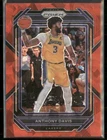 2022 Panini Prizm Basketball Red Ice Anthony Davis #122