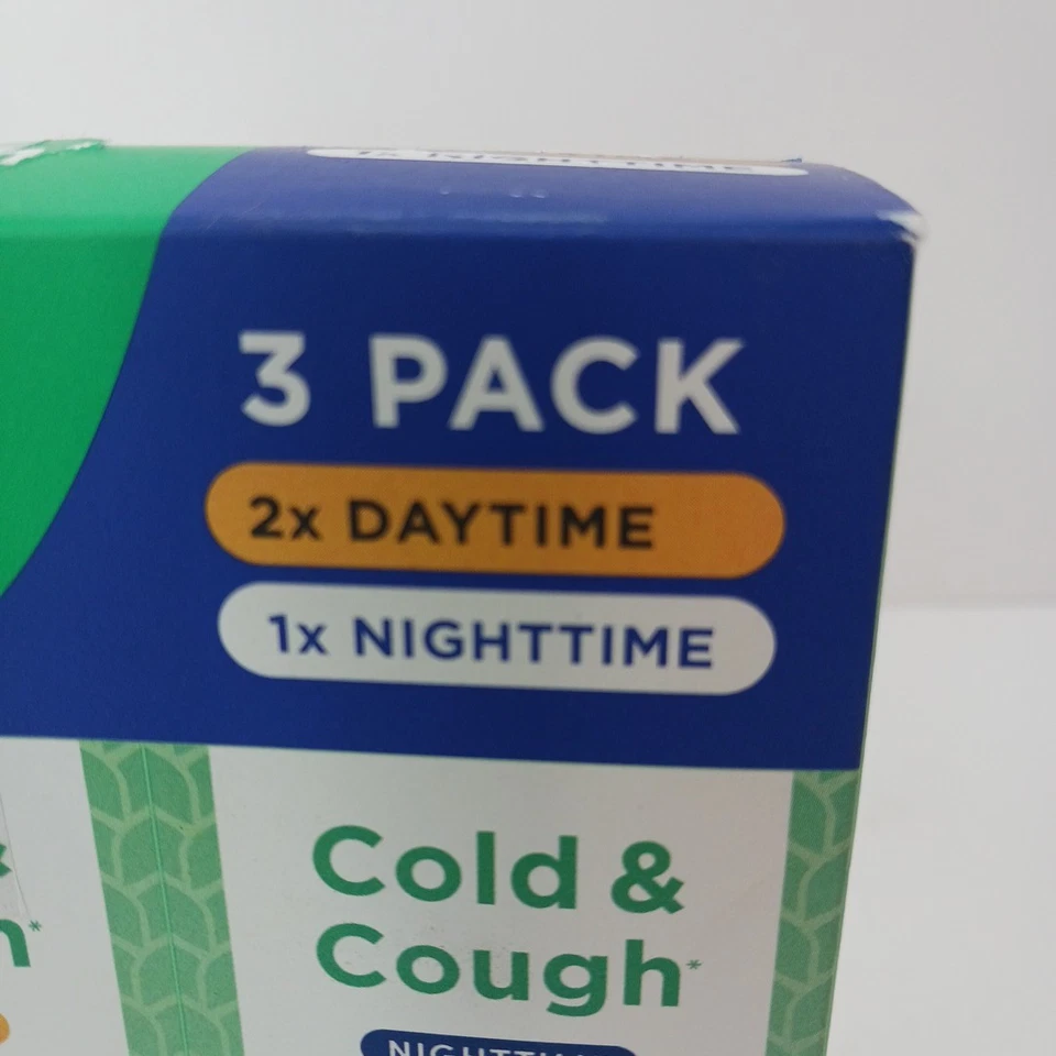 Paquete de 3 uvas Hyland's Naturals niños resfriado y tos día y noche 4 oz caducidad 5/2026 Foto 2 de 4